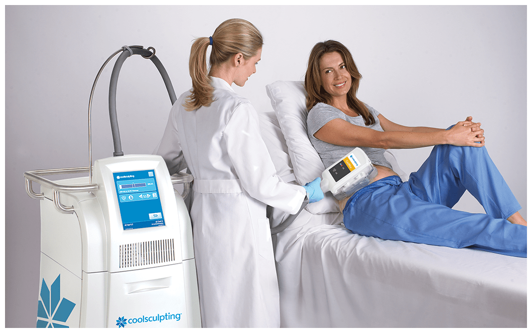 pain free fat freezing with coolsculpting